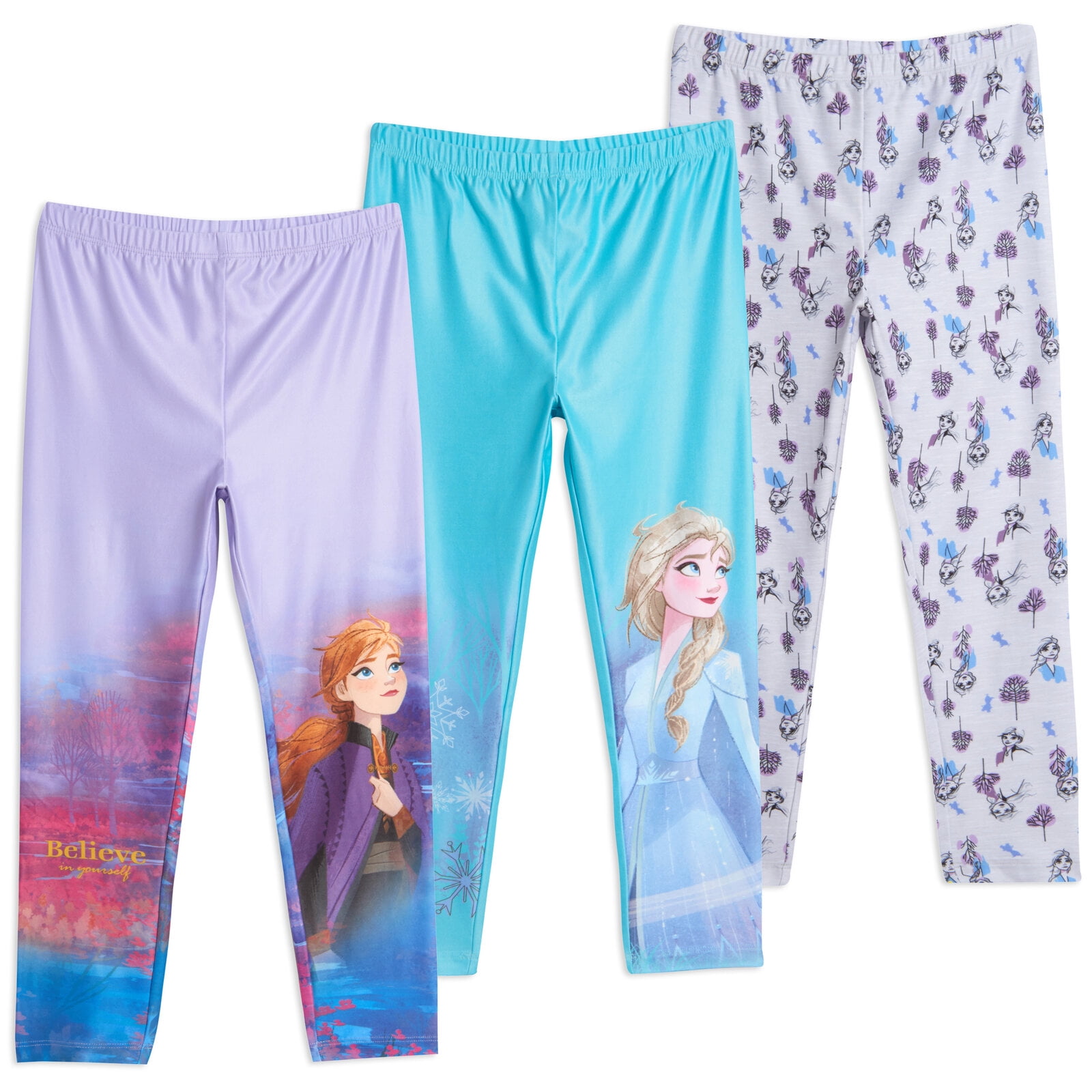 Disney Frozen II 2-Pack Leggings for Girls & Palestine | Ubuy